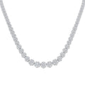 Round Diamond Necklace