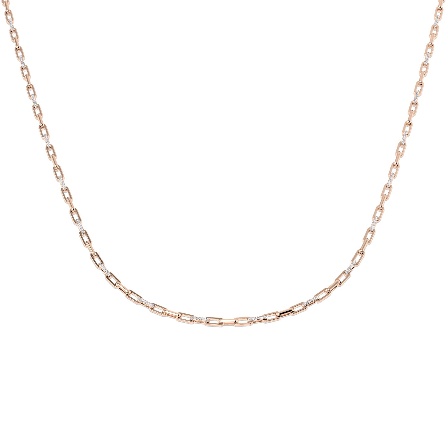 Round Diamond Necklace