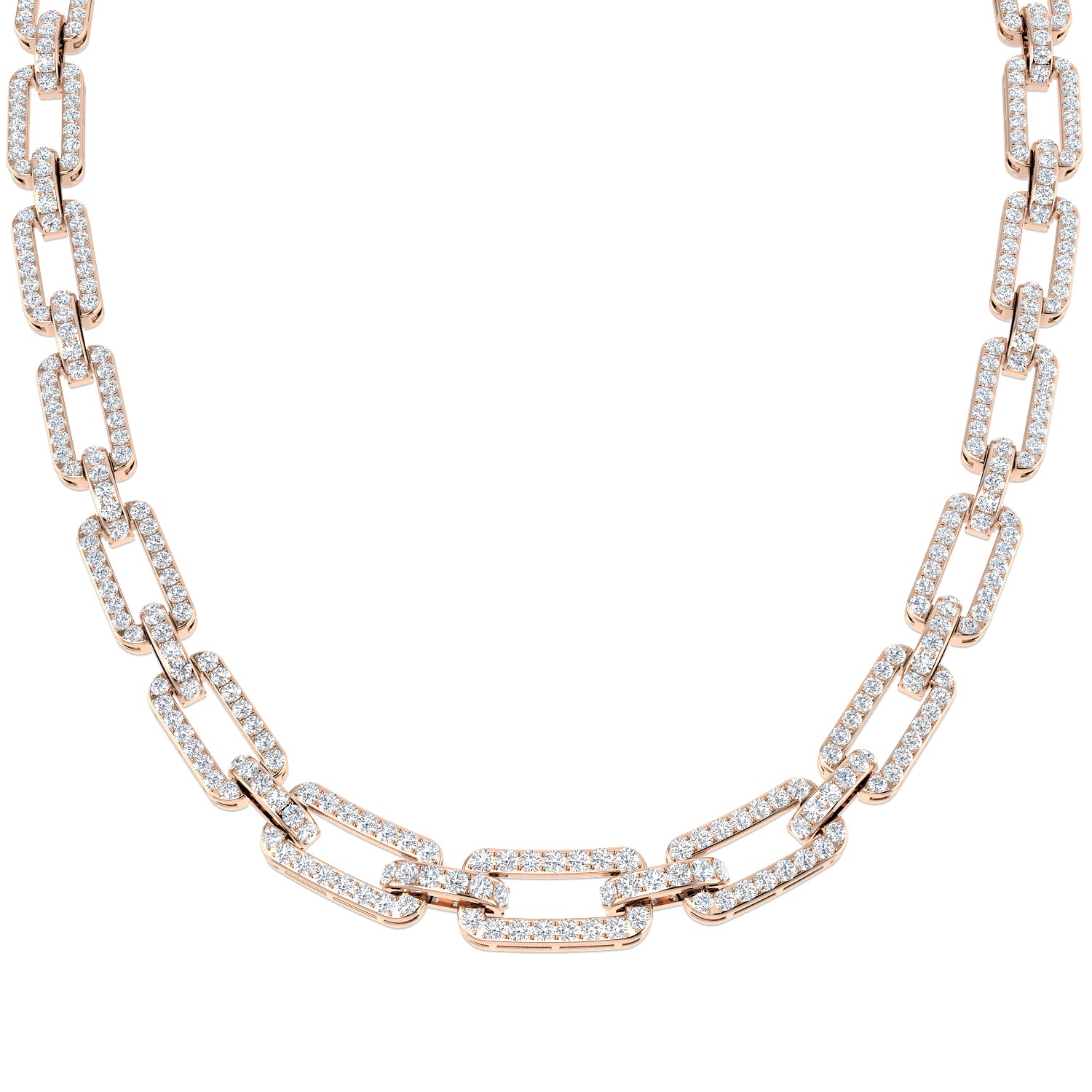Round Diamond Necklace