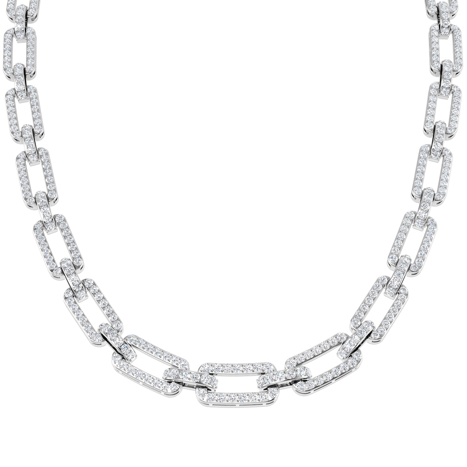 Round Diamond Necklace