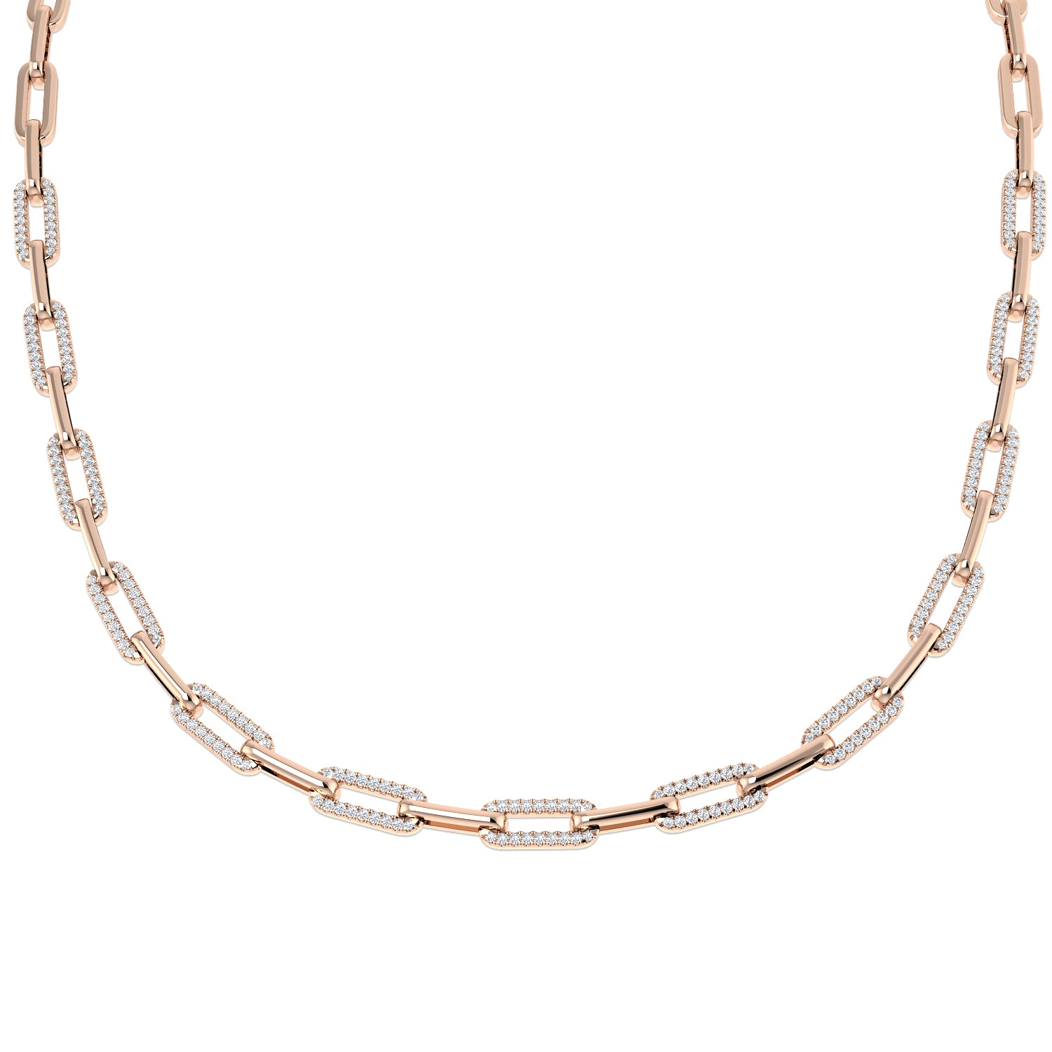 Round Diamond Necklace