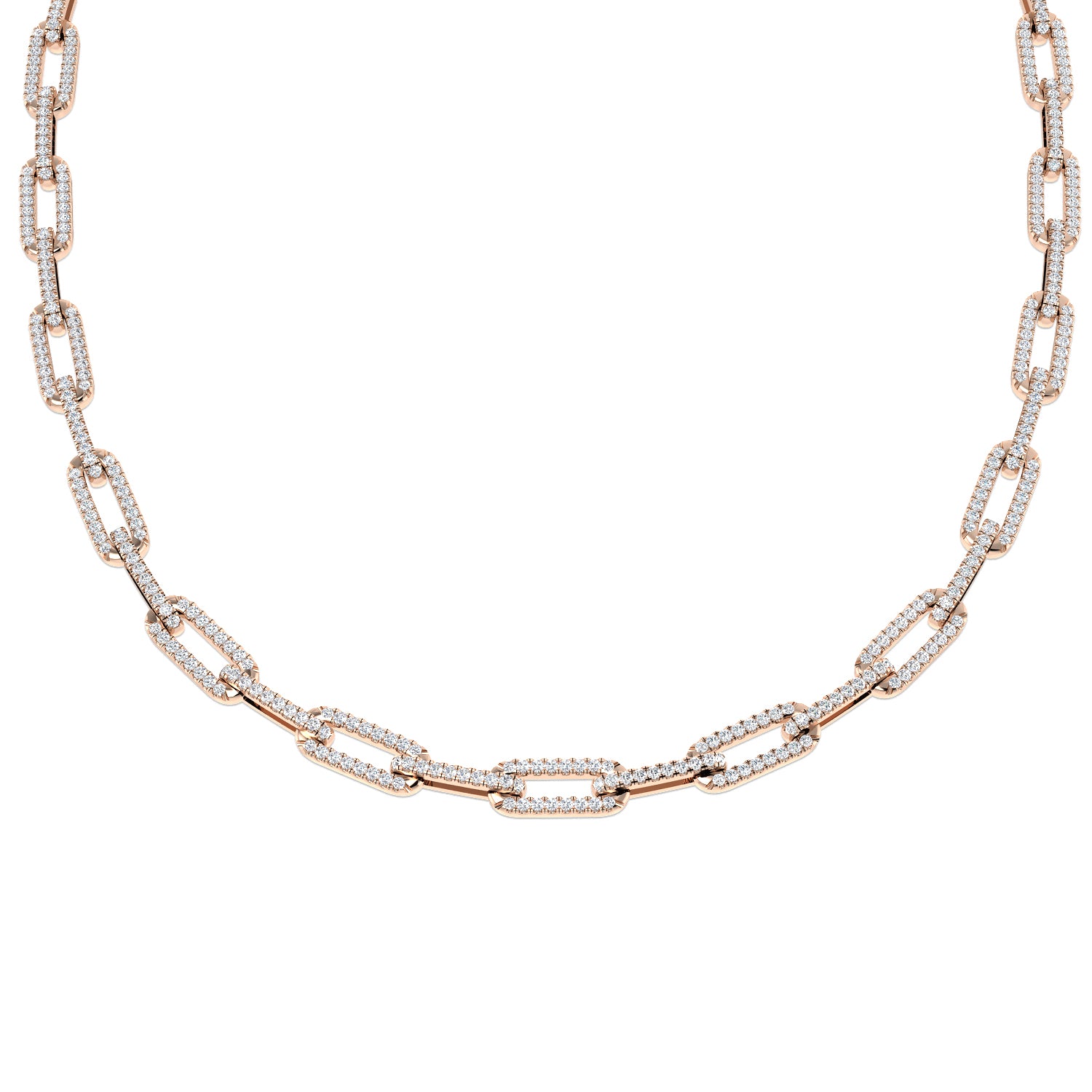 Round Diamond Necklace