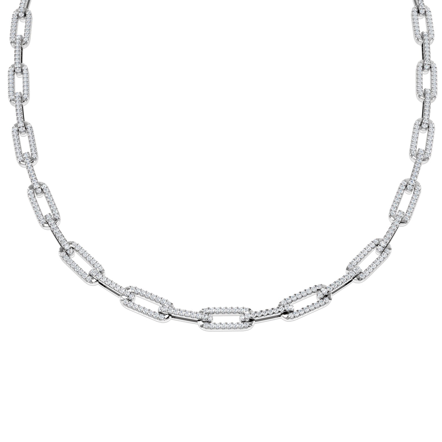 Round Diamond Necklace