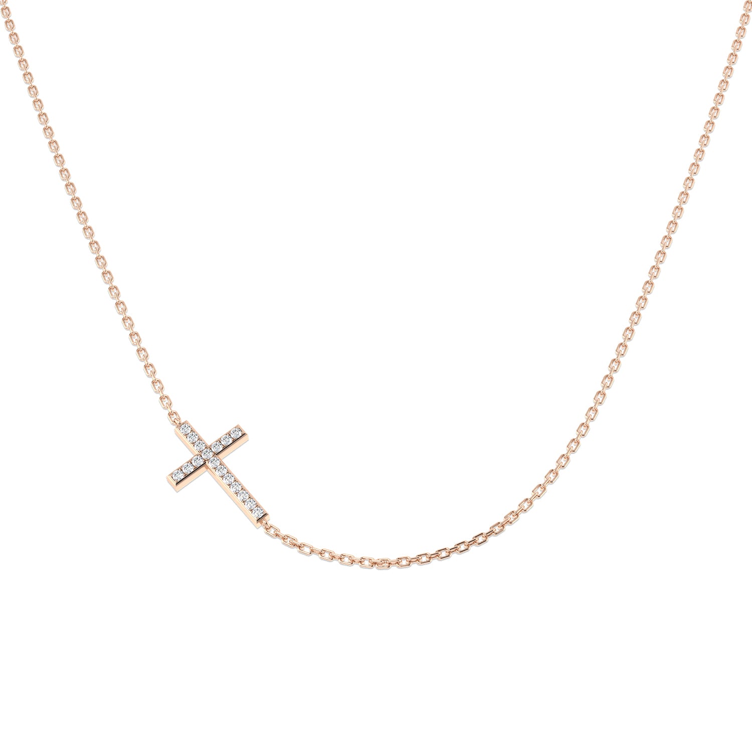 Round Diamond Necklace