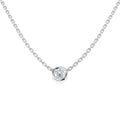 Round Diamond Necklace