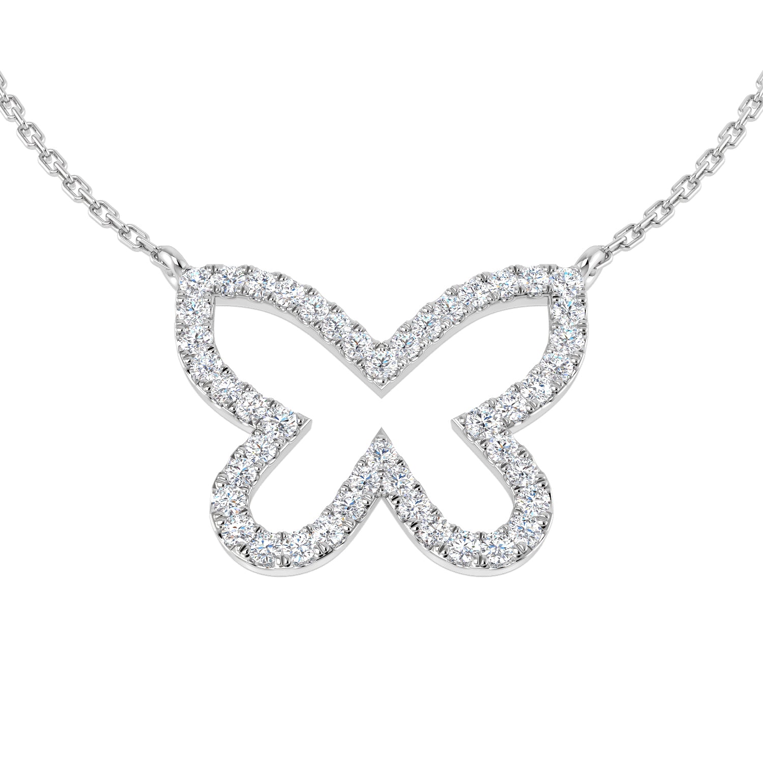 Round Diamond Necklace