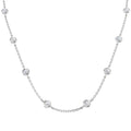 Round Diamond Necklace