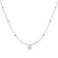 Round Diamond Necklace