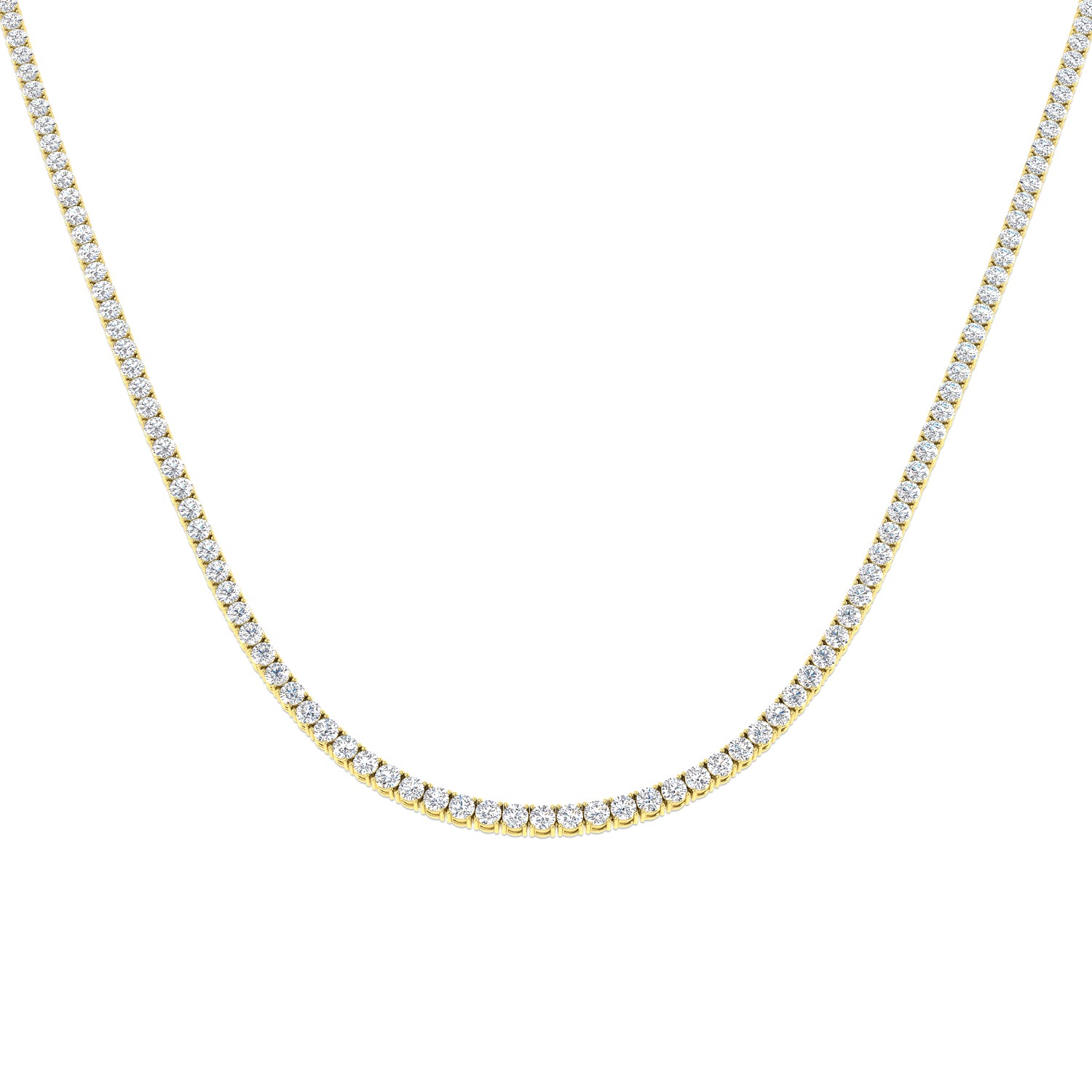 Round Diamond Necklace