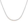 Round Diamond Necklace