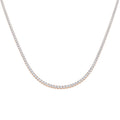 Round Diamond Necklace