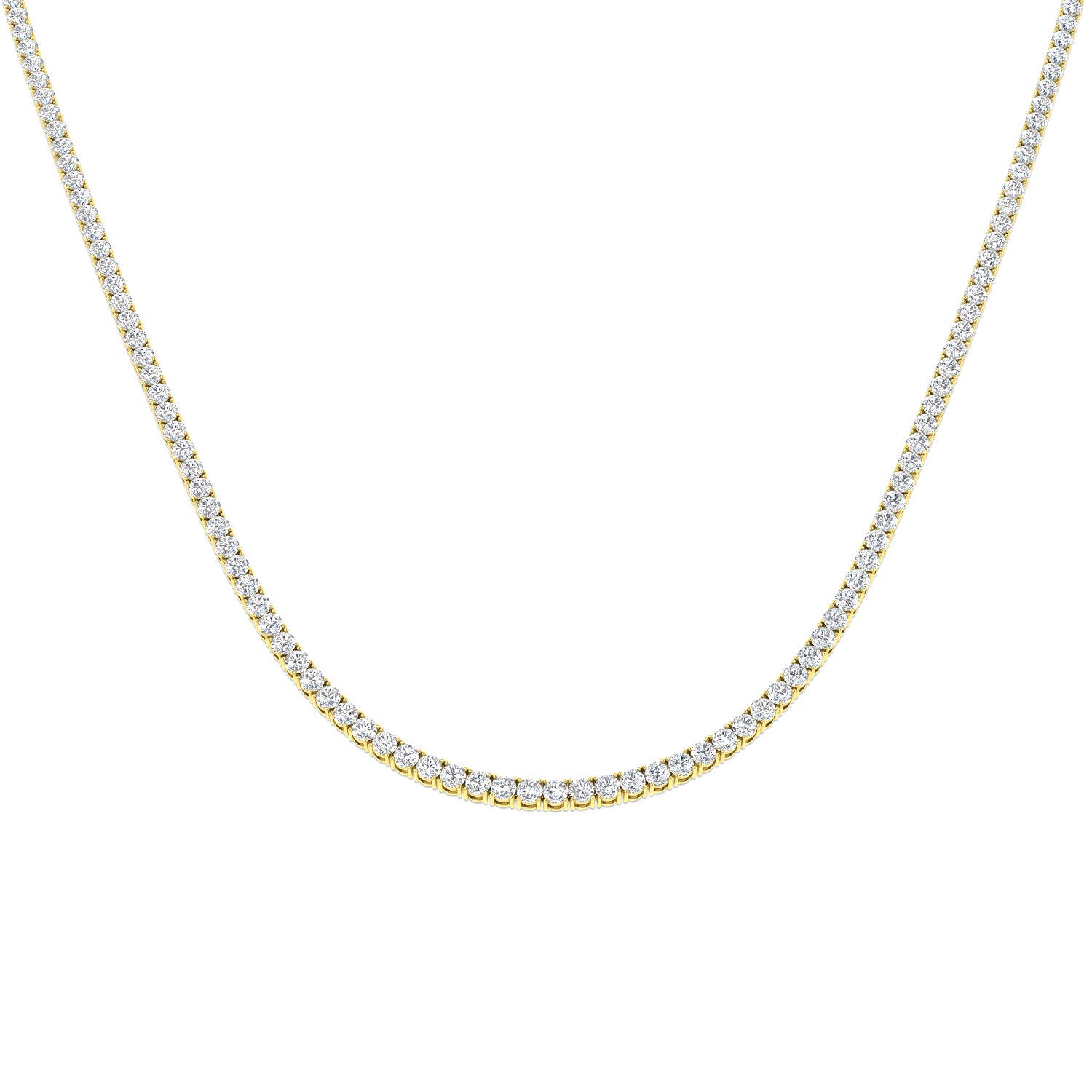 Round Diamond Necklace