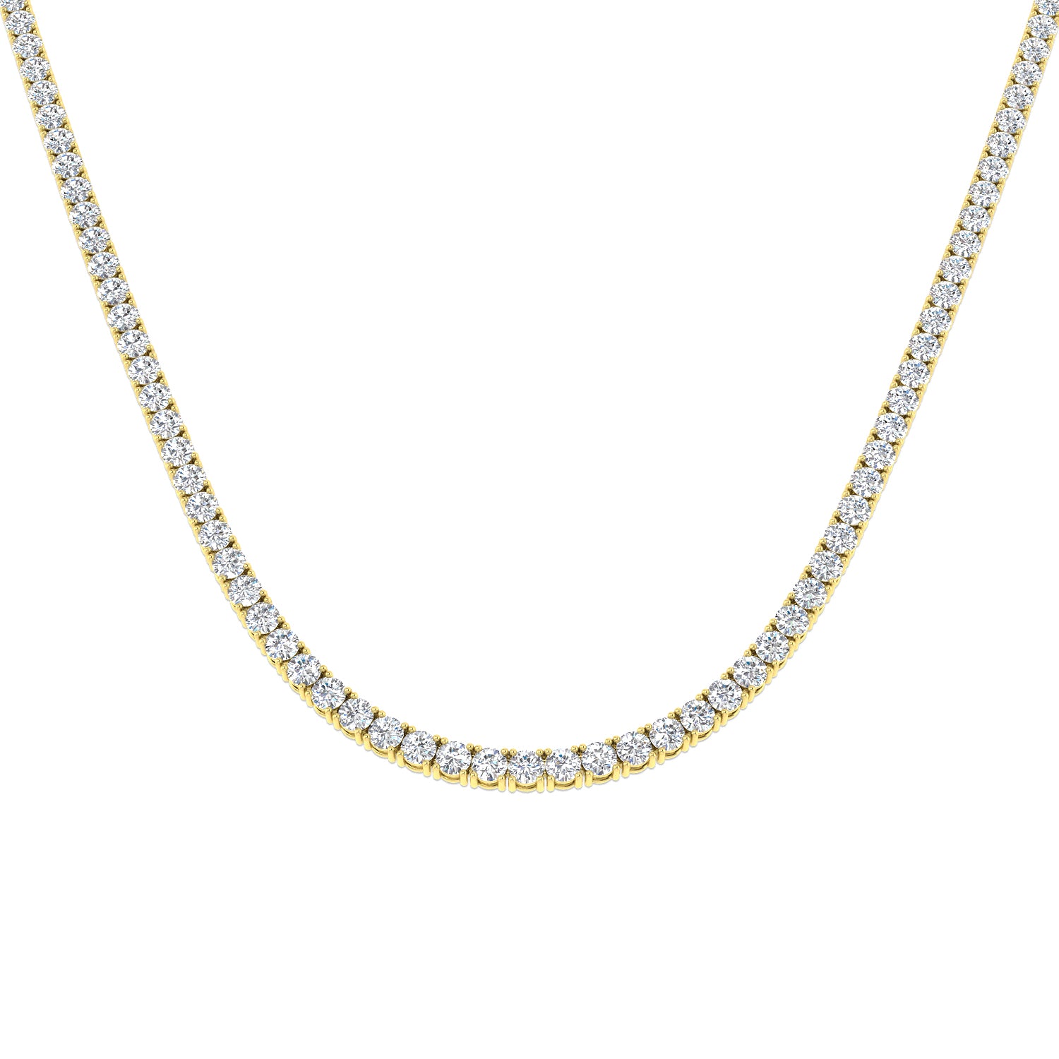 Round Diamond Necklace