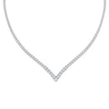 Round Diamond Necklace