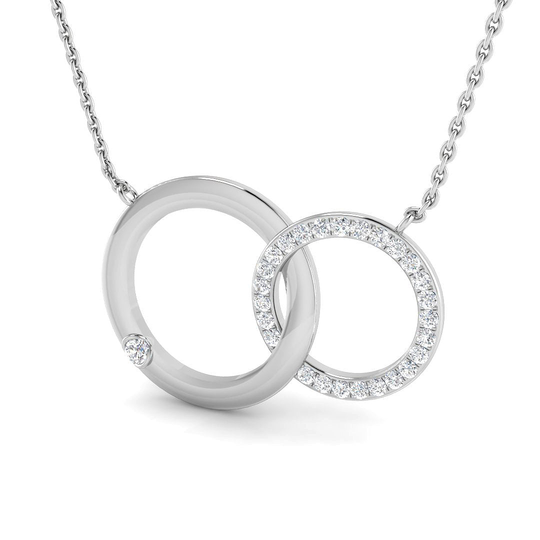 Round Diamond Necklace