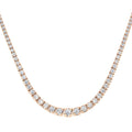Round Diamond Necklace