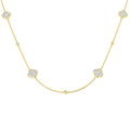 Round Diamond Necklace
