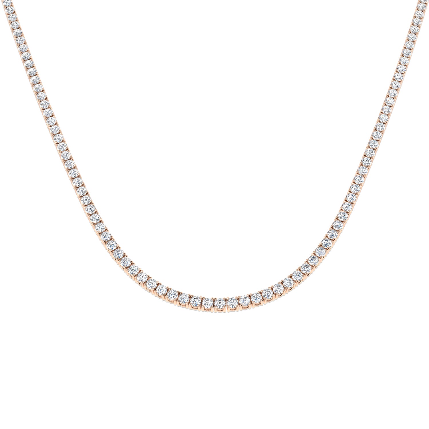 Round Diamond Necklace