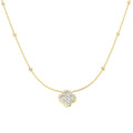 Round Diamond Necklace