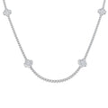 Round Diamond Necklace