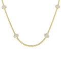 Round Diamond Necklace