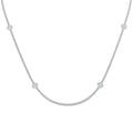 Round Diamond Necklace