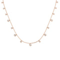 Round Diamond Necklace