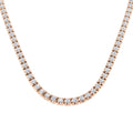 Round Diamond Necklace