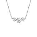 Round Diamond Necklace