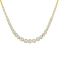 Round Diamond Necklace