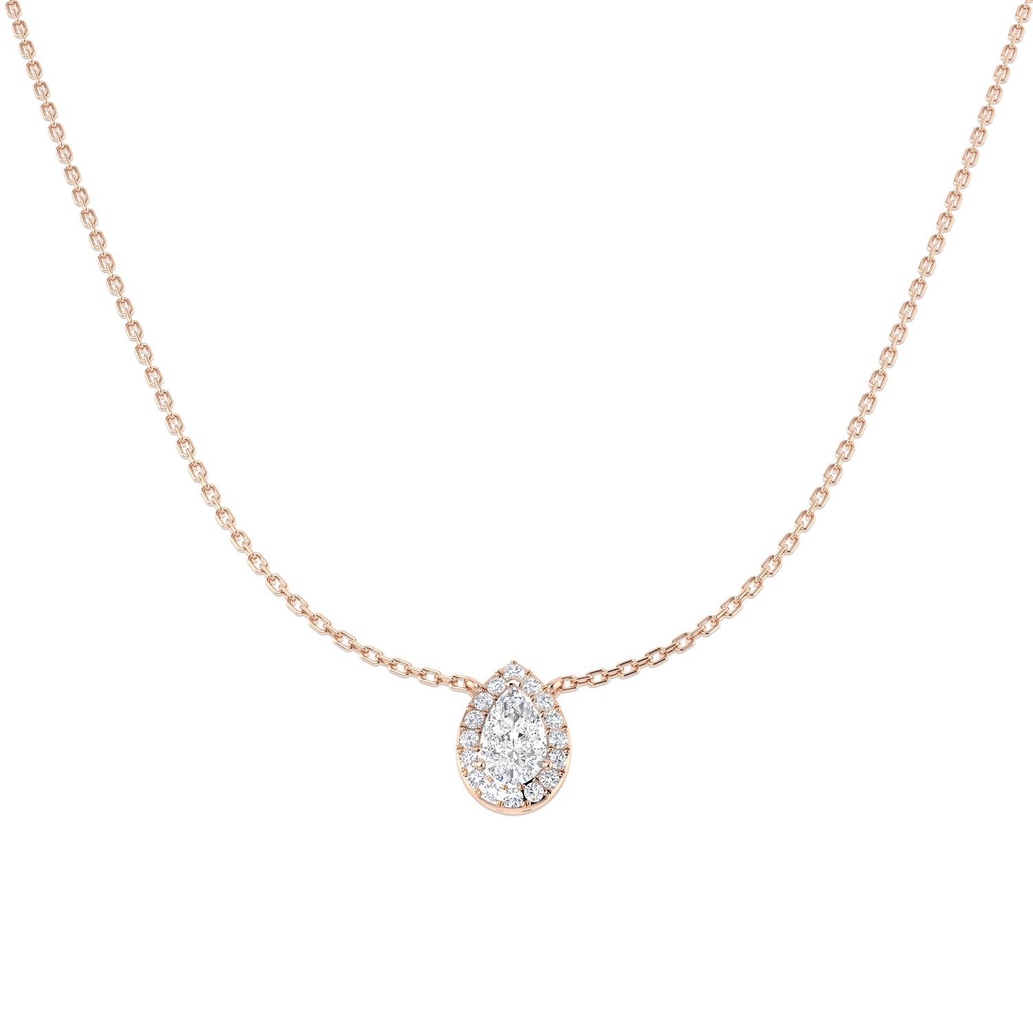 Round Diamond Necklace