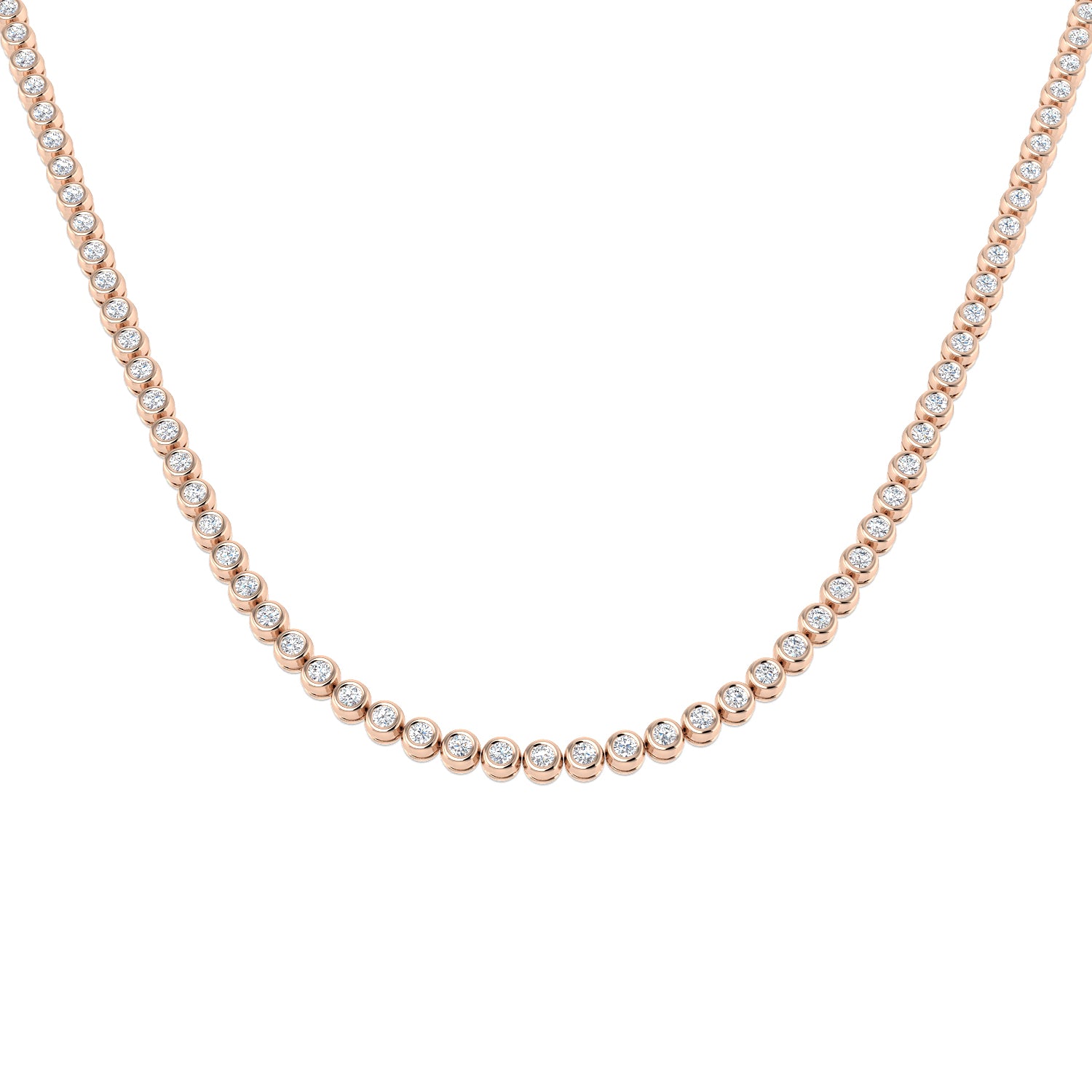 Round Diamond Necklace