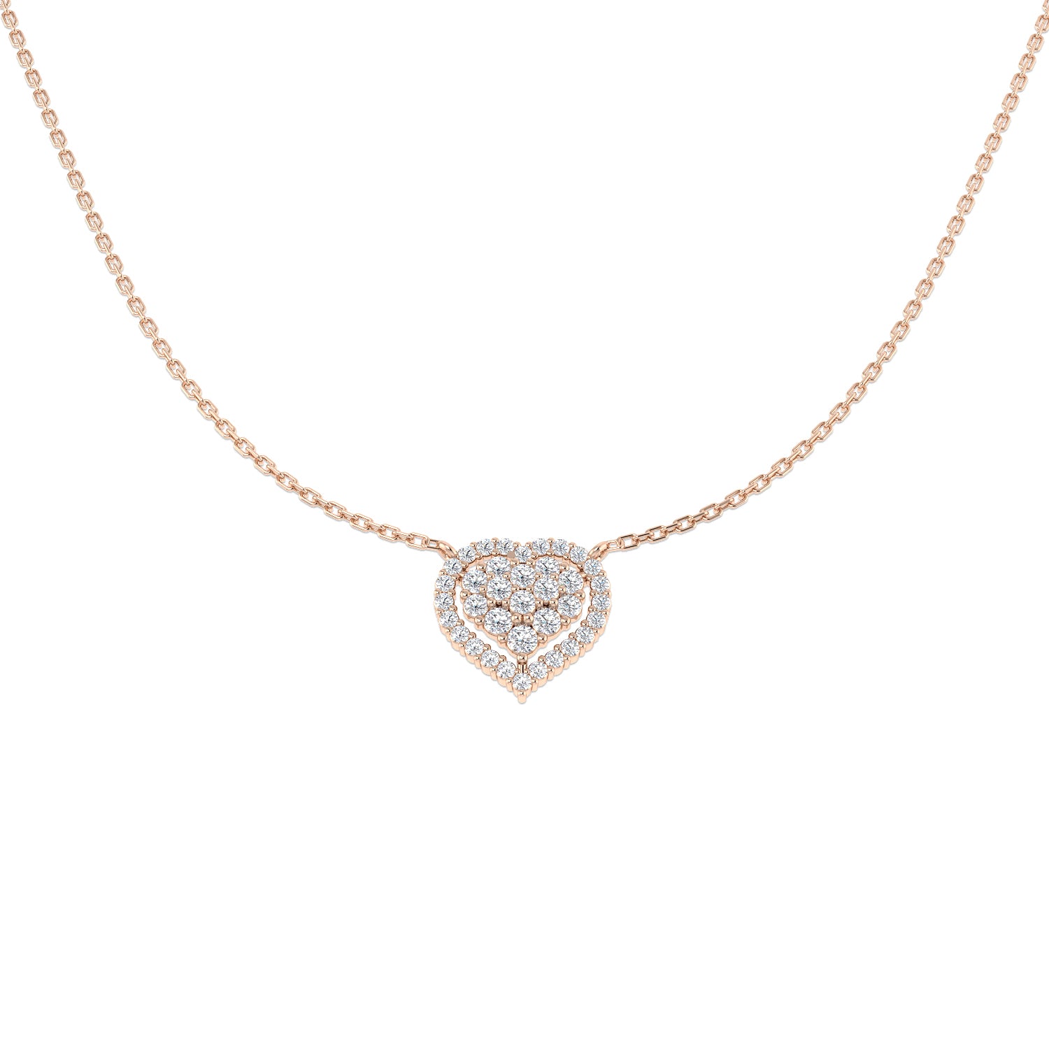 Round Diamond Necklace