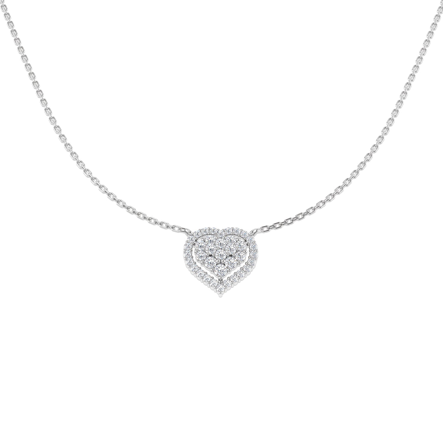 Round Diamond Necklace