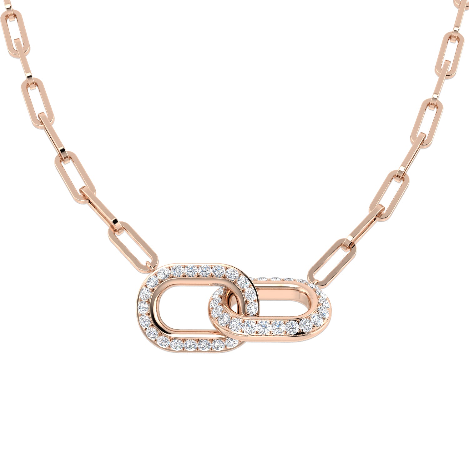 Round Diamond Necklace