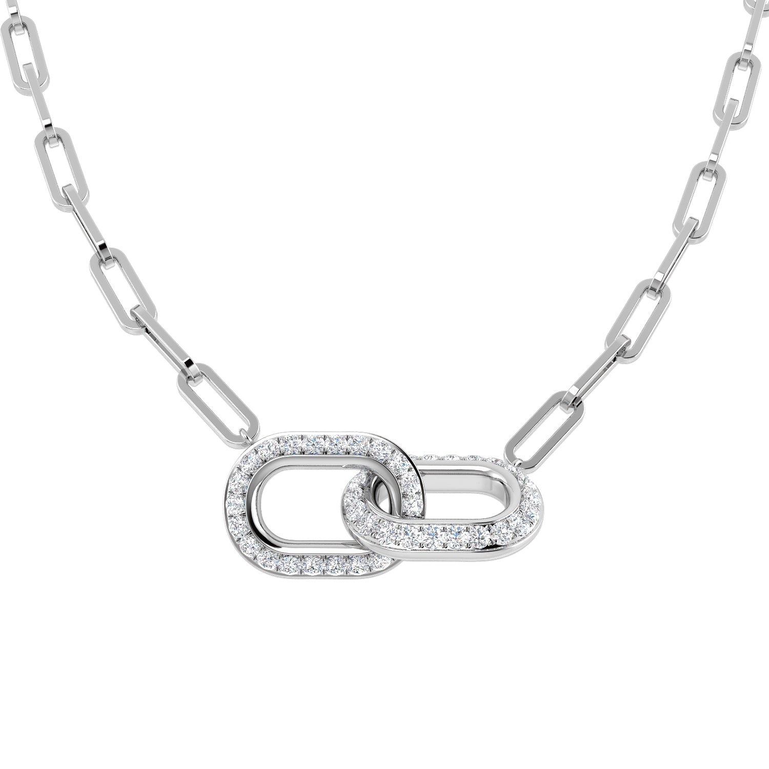 Round Diamond Necklace