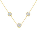 Round Diamond Necklace