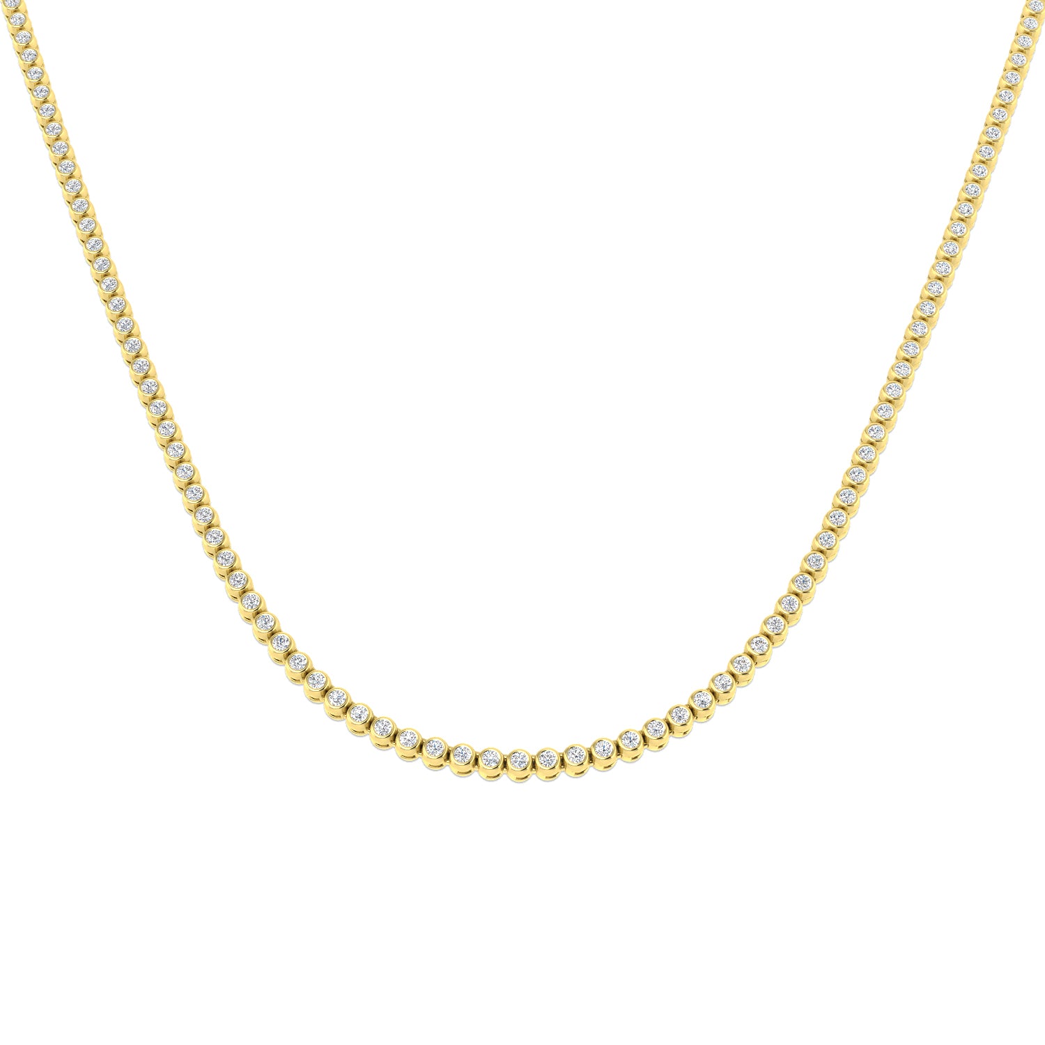 Round Diamond Necklace