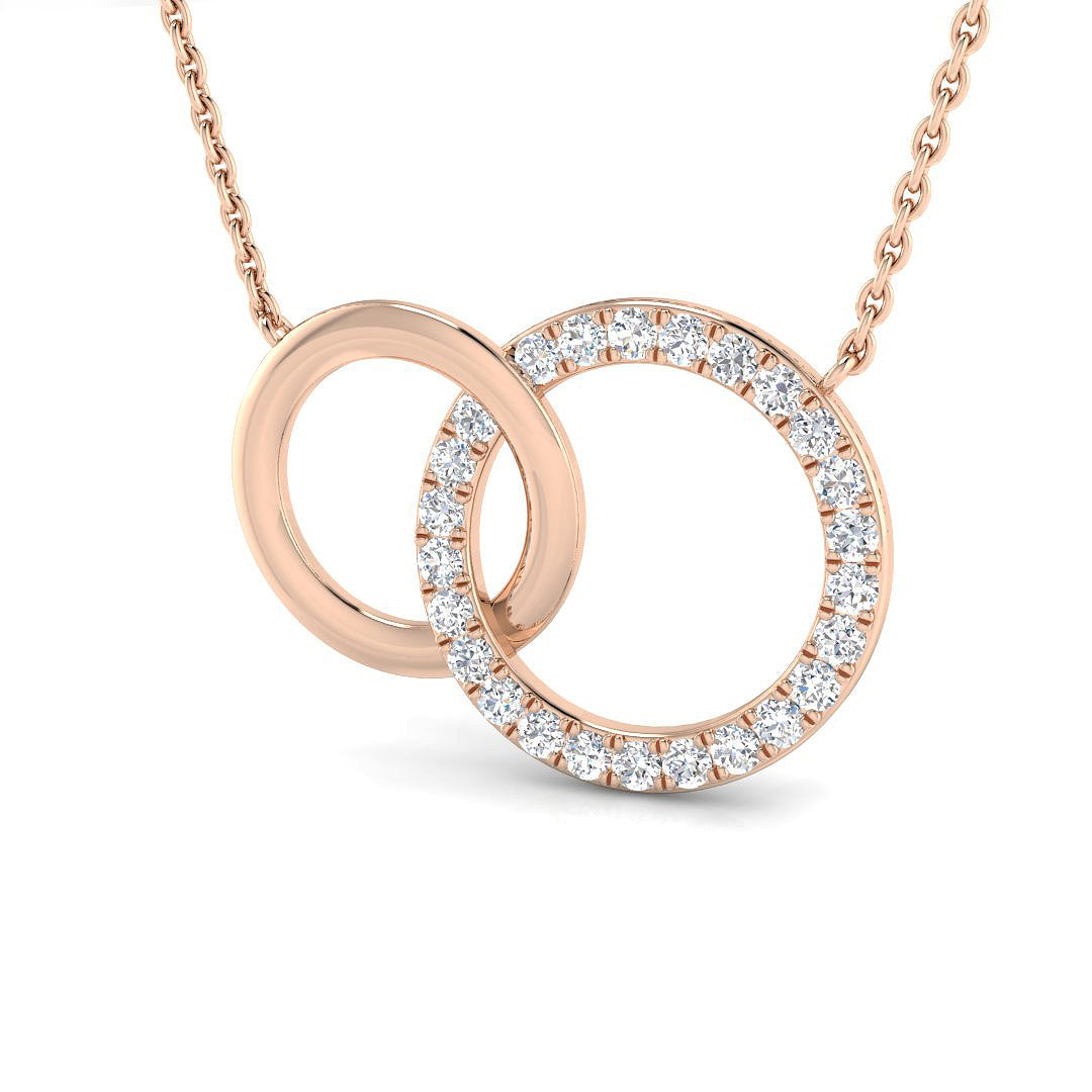 Round Diamond Necklace