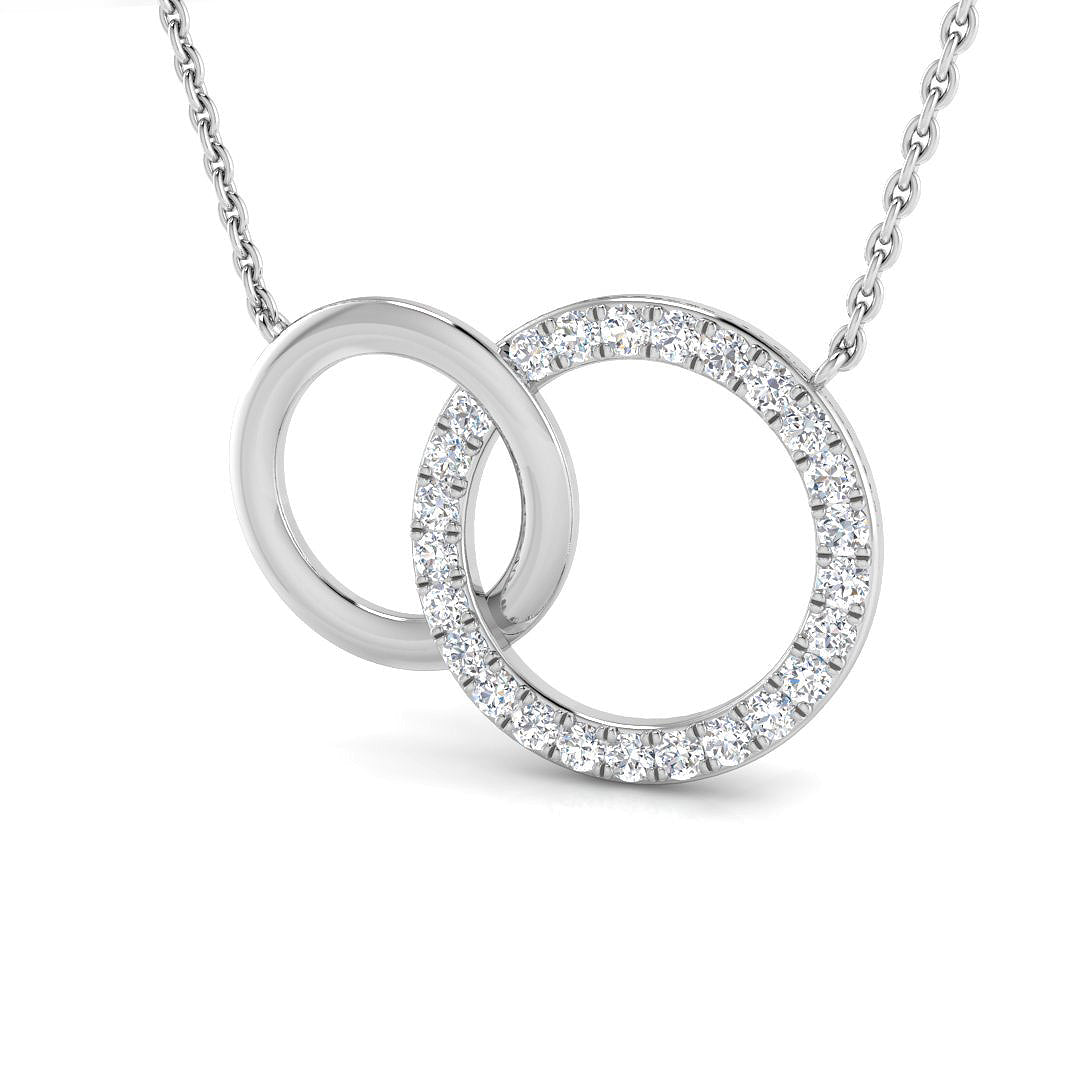 Round Diamond Necklace