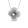 Round Diamond Necklace