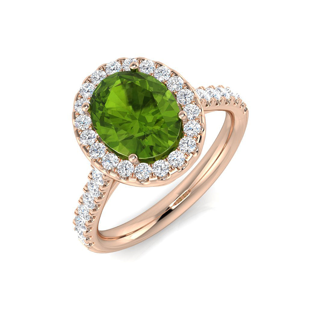 Oval Multi Sapphire Ring