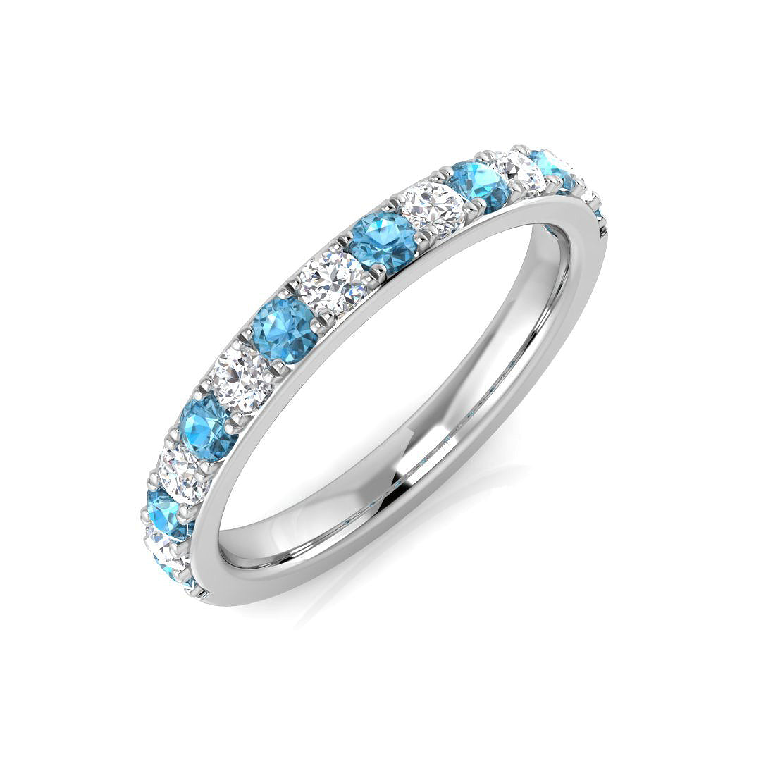 Round Gemstone Ring