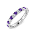Round Gemstone Ring
