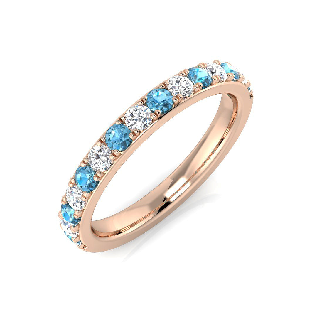 Round Gemstone Ring