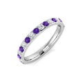 Round Gemstone Ring