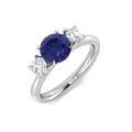 Round Tanzanite Ring