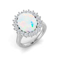 Oval Opal Ring