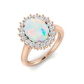Oval Opal Ring