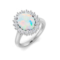 Oval Opal Ring